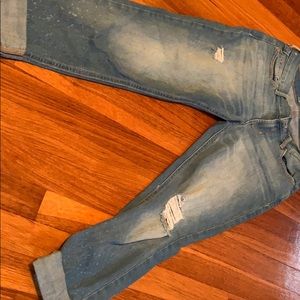 Women’s straight leg crop jeans